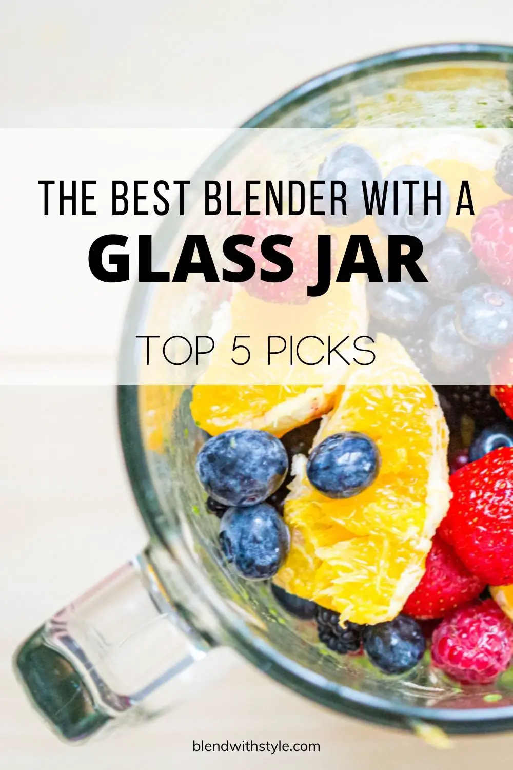 best blender with glass jar