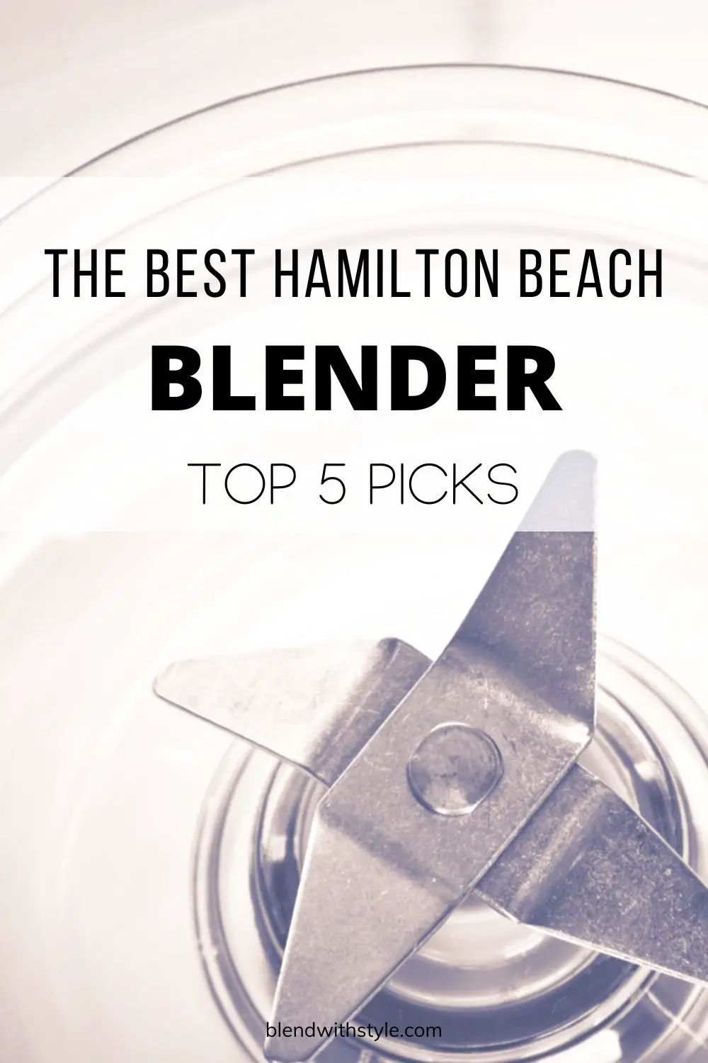 best hamilton beach blender