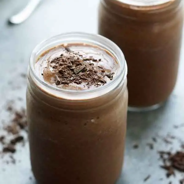 chocolate pea protein shake